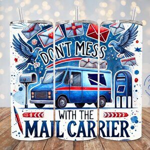 Mail Carrier Tumbler, Postal Worker Tumbler, Mailman Gift, Mail Delivery Tumbler